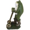 Design Toscano Moses the Garden Toad Lawn Mower Frog Statue AL18624
